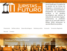 Tablet Screenshot of juristasconfuturo.com
